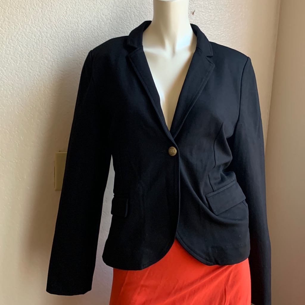 Sanctuary Black Blazer New With Tags Size M